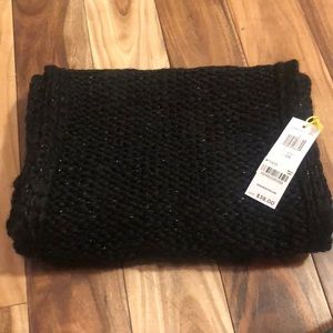 BCBG Black infinity scarf